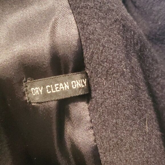 Long men's wool coat. Vintage john Hammaker S38 - Picture 6 of 7